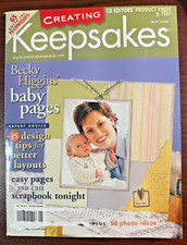 Creating Keepsakes Magazine - May 2003 - Vintage  NLA - NEW 