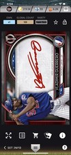 Topps BUNT Vladimir Guerrero Tribute Red Signature [DIGITAL CARD] “Super Rare”