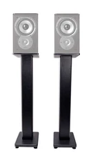 Pair 28" Bookshelf Speaker Stands For Polk Audio TSi100 Bookshelf Speakers
