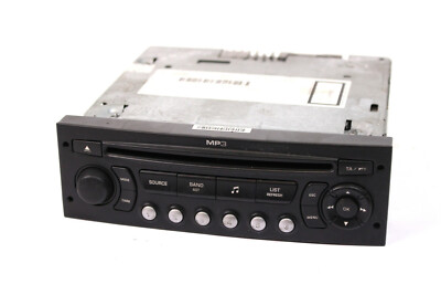 CD Autoradio Peugeot 307 RD4 T5 N1 KML MP3 SX2 9662925977 Blaupunkt ohne Code