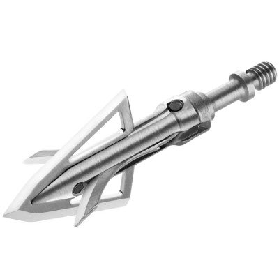 Bloodsport Broadhead Grave Digger 3pk 100 Grain COC Tip 1''x1 3/4'' Cut #00156