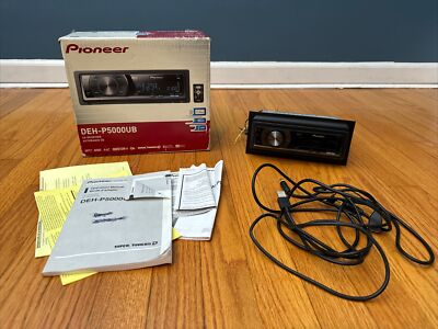 Pioneer DEH-P5000UB CD Player In Dash Receiver With Original Box