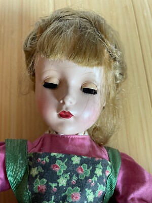 Vintage Madame Alexander Hard Plastic Meg Little Women Doll 14” | eBay