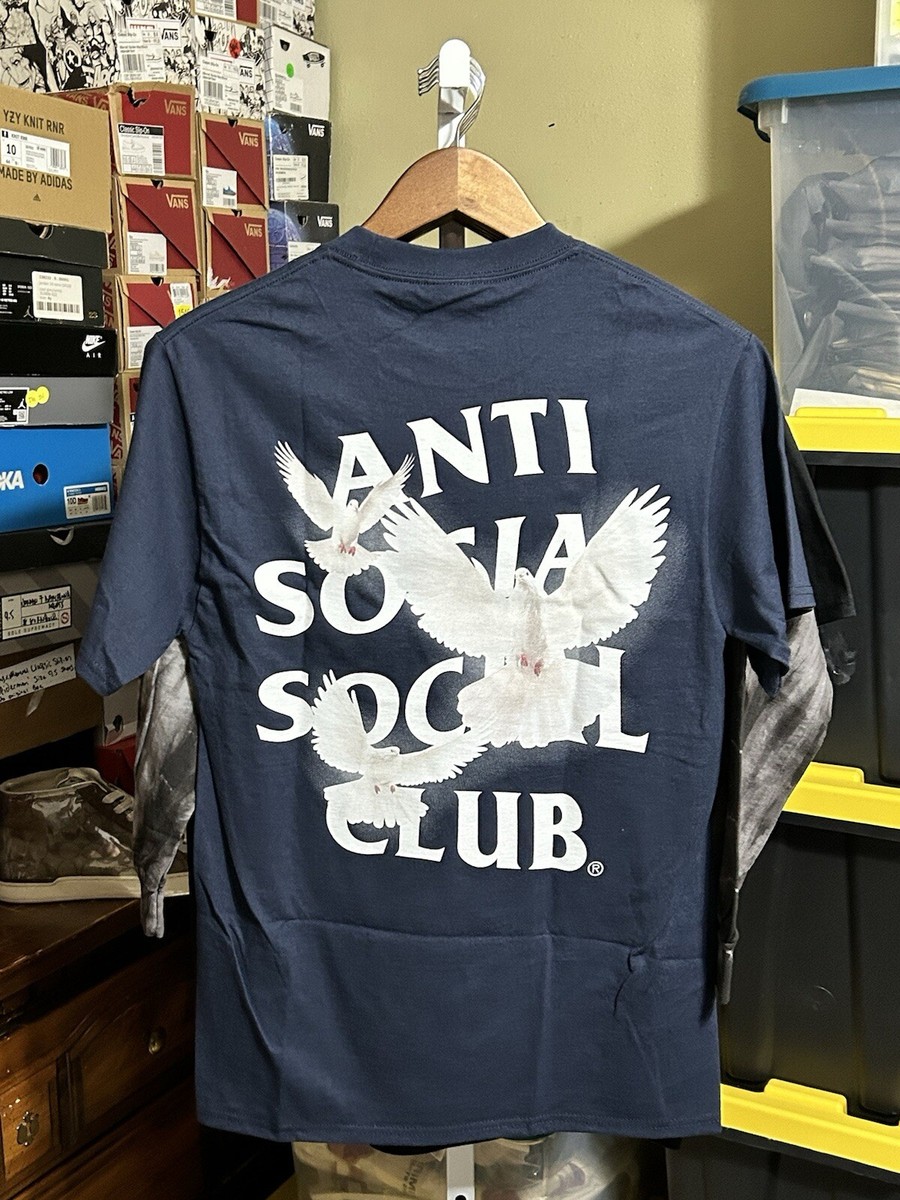 Anti Social Social Club Appreciate Life Tee Navy Size Small ASSC24