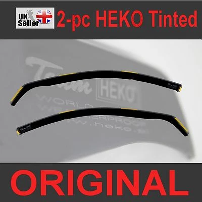 VW CADDY MK3 or MK4 2004-2020 2-pc Wind Deflectors HEKO Tinted
