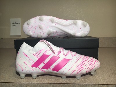 pink messi cleats