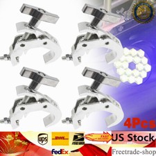 4pcs Light Truss Clamps DJ Lighting O Clamp Global Mount Heavy Duty Alloy