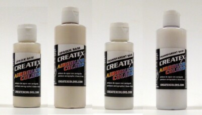 CREATEX COLORS OPAQUE & TRANSPARENTE BASIS - MENGE WÄHLEN