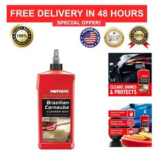 Mothers California Gold Brazilian Carnauba Cleaner Wax 16 oz Car Polish
