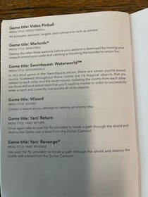 Atari Flashback 8 Retro Console 110 Built-in Games 2 Controllers Frogger WORKS