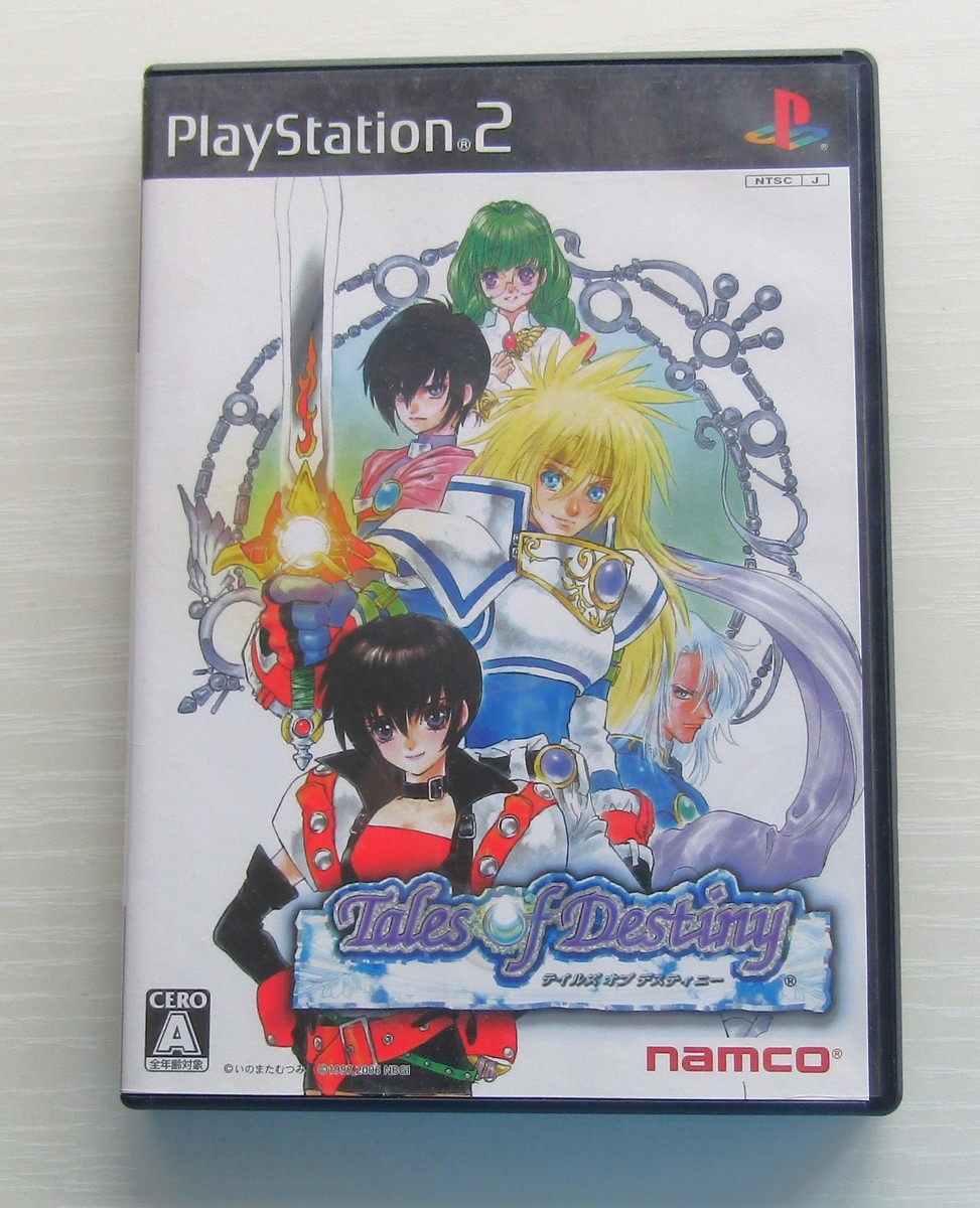 PS2 Tales of Abyss Legendia Destiny Symphonia Namco RPG Game