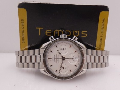 OMEGA SPEEDMASTER 38mm CHRONO CO-AXIAL BOX&PAPERS YEAR 2009 AUTOMATIC WATCH