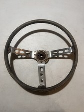 Amc Javelin Amx Hornet Gremlin Sport 3 Spoke Steering Wheel Tan Oem 15
