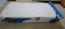Kid's Car Single Bed c/w Quality Mattress, Duvet Cover and Matching Pillow Case