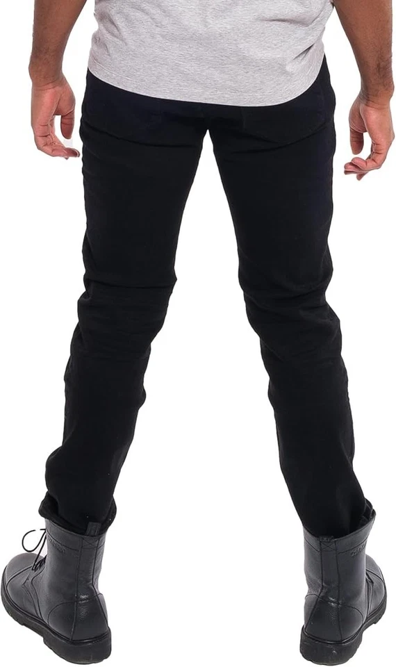 Pantalones de mezclilla Kenneth Cole REACTION ajustados para hombre, pantalones de mezclilla elásticos calce ajustado, álamo Foto 2 de 4