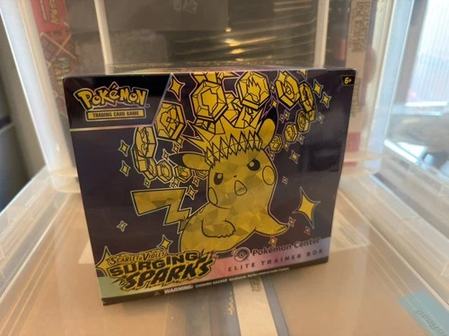 Pokemon Center Surging Sparks Elite Trainer Box ETB - Brand New & Factory Sealed