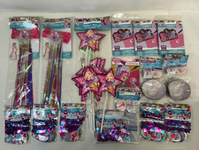 LOT 15 My Little Pony Party Supplies Confetti Cards Wands Cupcake Topper MLP FiM