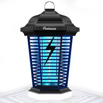 Bug Zapper Outdoor with LED Light, 5600V Electric Fly Zapper, Plug-in Mosquit...