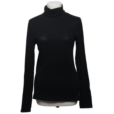 J.Crew, Rollkragenpullover, Größe: M, Schwarz, Baumwolle, Einfarbig #UUf