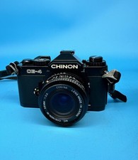 Chinon CE-4 35mm SLR Film Camera With 28mm F/2.8 lens - Tested
