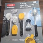 Oxo SoftWorks 6-Piece Soap Dispensing Cleaning Brush Set