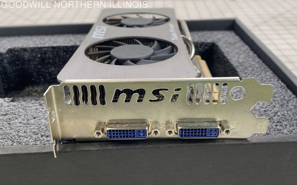 MSi NVIDIA GeForce GTS 250 1GB GDDR3 Twin Frozr Graphic Card - Image 3 of 4