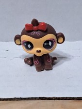 LPS Hasbro Littlest Pet Shop Monkey #714 Auth...