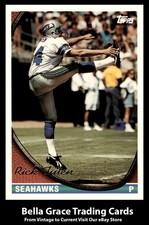 1994 Topps Rick Tuten #562 Seattle Seahawks NFL Football