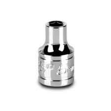 6 mm Shallow Socket, 3/8-Inch Drive, 6-Point, Metric