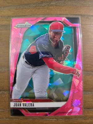 2025 Panini Prizm - Juan Valera, Juan Valera #215 Pink Ice Prizm