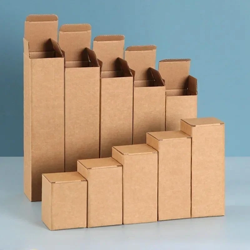 20pcs Rectangular Hard Paper Boxes, Corrugated Cardboard Packaging Cartons. - image 2 of 4