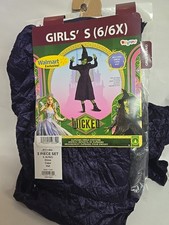 WICKED THE MOVIE Elphaba Halloween Costume Girls Size 6-6X NEW