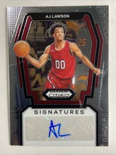 AJ Lawson - Auto Signatures Card 2024 Panini Draft Picks #S-AJL Raptors