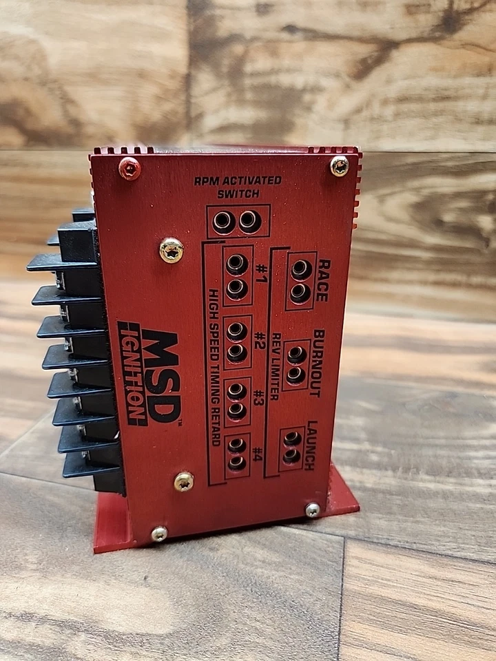 MSD 7330 7AL-3 CD Ignition Box W/Limiter & 4)Retard, Analog, 570V, 12-18 Volt - Image 4 of 4