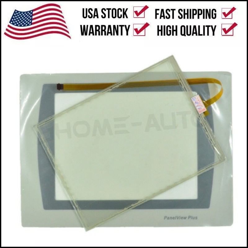Touch Screen Panel Glass + Overlay Fits 2711P-T7C22D9P-A 2711P-T7C22D9P A