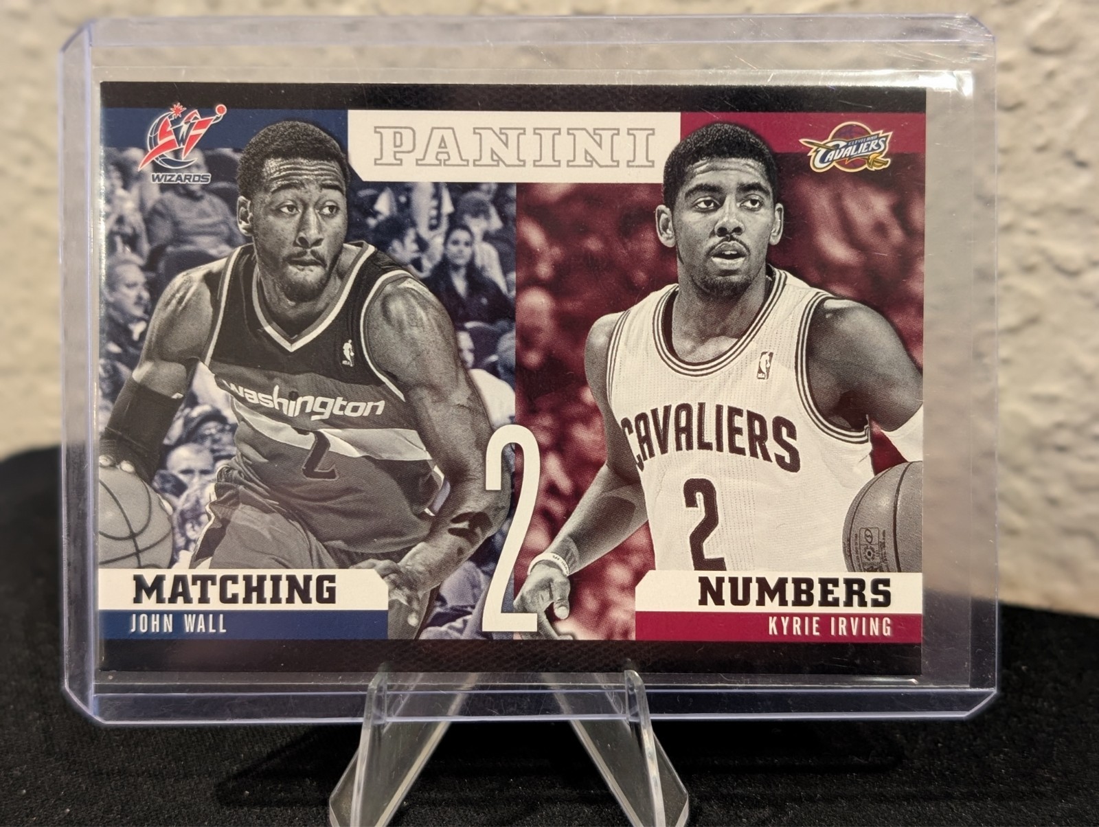 2012-13 Panini Matching Numbers - Kyrie Irving, John Wall #25 (RC) Cavs, Wizards