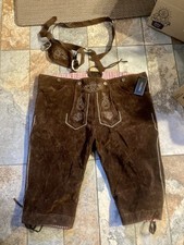Glory Star Lederhosen Men s Size 3XL Bavarian German Oktoberfest Costume - NEW