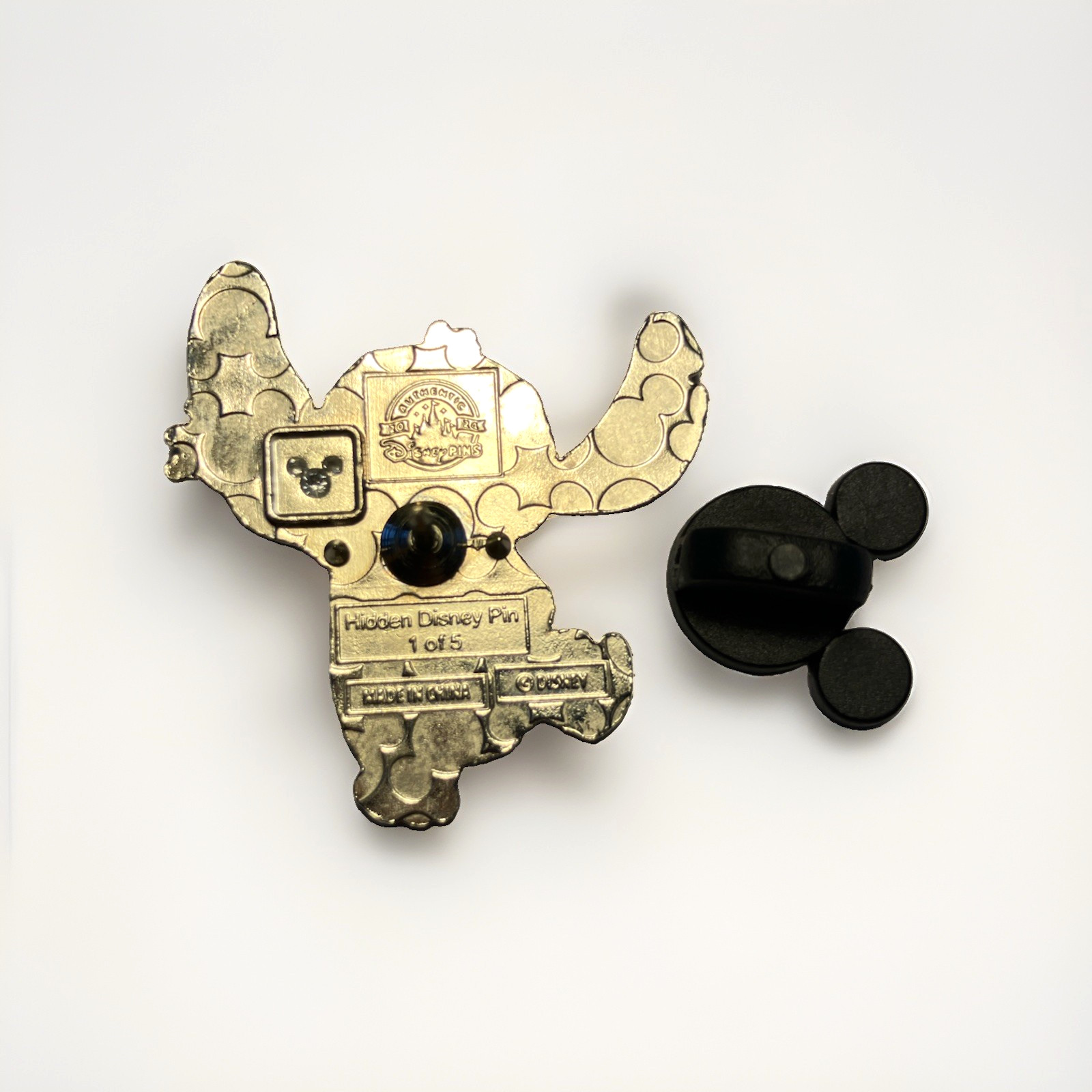 Disney Pin Hidden Disney Mickey Stitch Valentines Day Heart 2024 Holidays image 2