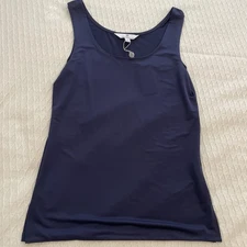 JEAN-PIERRE KLIFA PARIS Women’s Navy Tank Top Small New With Tags!