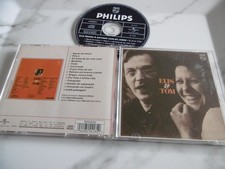 ELIS REGINA E ANTONIO CARLOS JOBIM ELIS & TOM CD 1974 PHILIPS UNIVERSAL BRAZIL