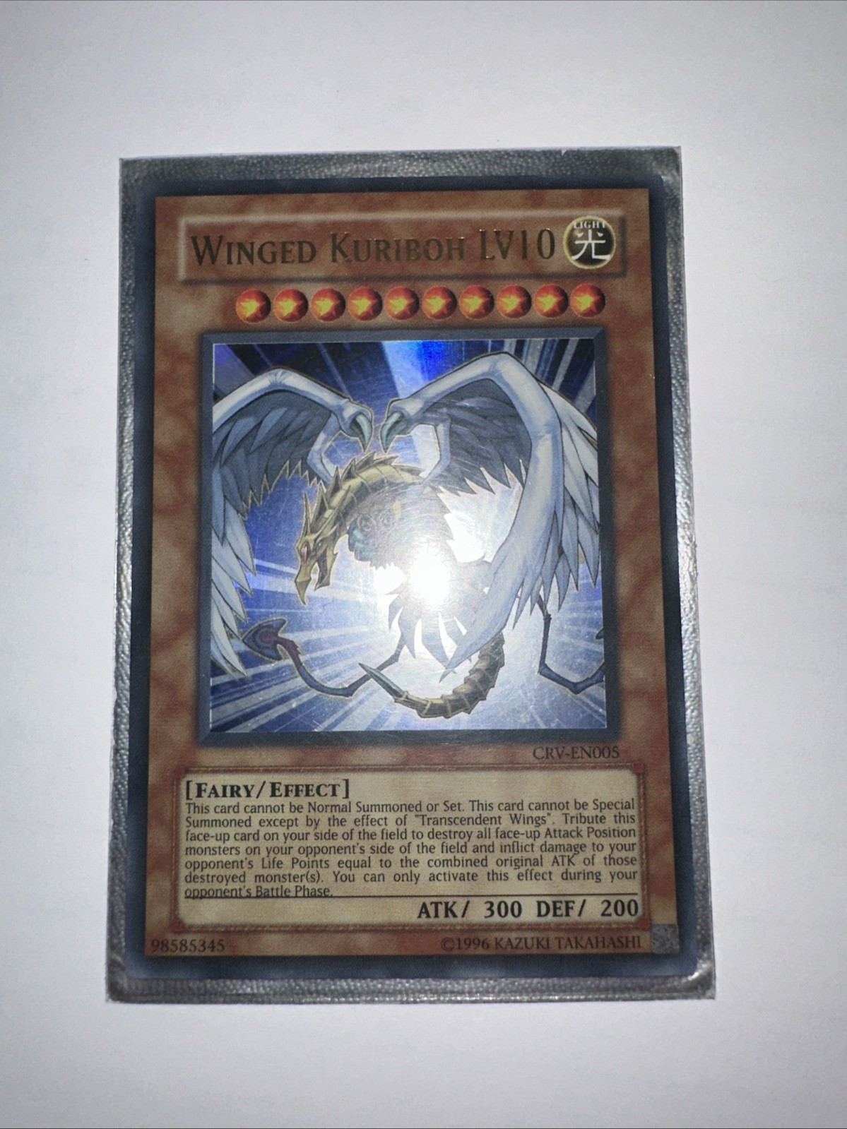 Winged Kuriboh LV10 (UTR) CRV-EN005 Cybernetic Revolution