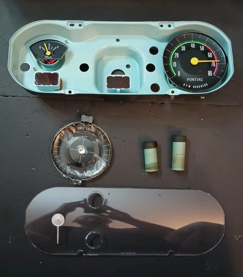 1965 Pontiac GTO Rally Gauge Setup Factory Style W/Lens New IN3056G Please Read - Image 2 of 4
