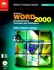 MICROSOFT WORD 2000: COMPREHENSIVE CONCEPTS AND TECHNIQUES By Gary B. VG