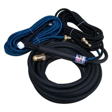 CK18 Water Cooled TIG Torch Kit 400A 25' 3-Pc Super-Flex CK18-25-RSF