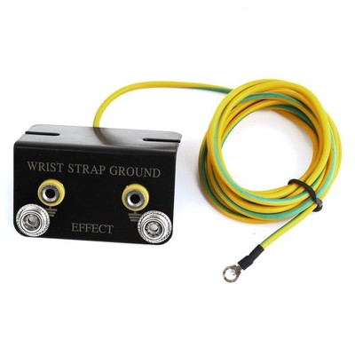 1.8M Long Cable L Shaped Anti Static Wrist Strap Earth Wire