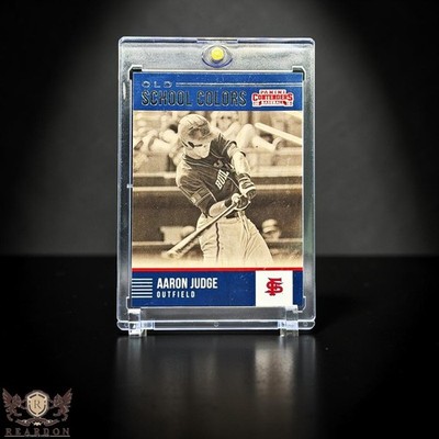 Aaron Judge RARE ROOKIE RC INVESTMENT CARD SP PANINI INSERT YANKEES MVP MINT!!!
