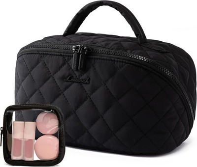 LOVEVOOK Kosmetiktasche Damen, Kulturtasche Organizer mit fächern, 