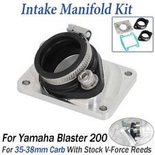 For All Yamaha Blaster 200 Flow Control Carb Intake Manifold 35-38 mm Carburator