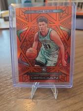 2024-25 Panini Obsidian Tidjane Salaün Electric Etch Orange Flood RC 38/125