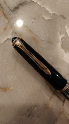 Pelikan 400nn Fine F Nib Fountain Pen Vintage 50s Green